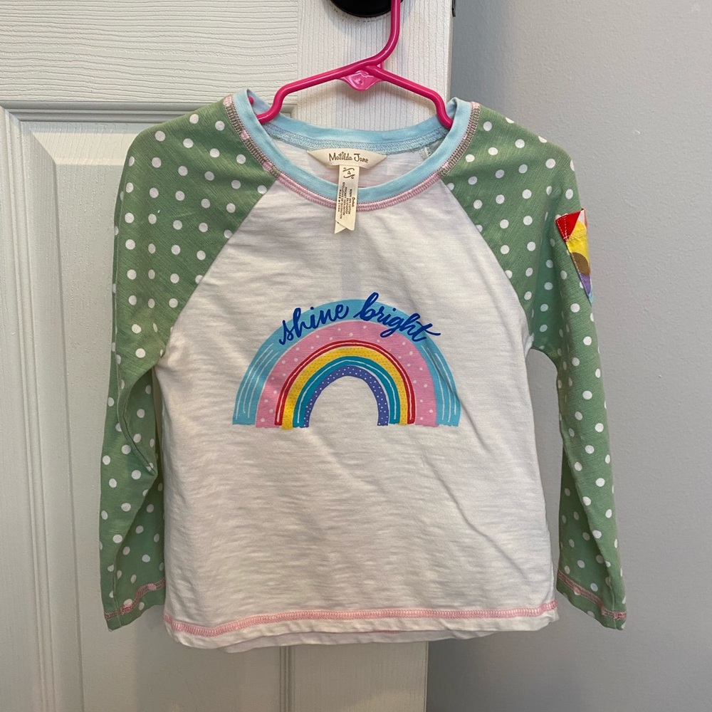 EUC Matilda Jane long sleeved tee and legging set